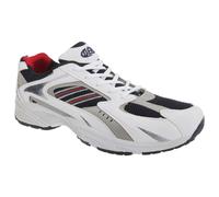 Dek Men's Venus III Lace-Up Trainers in Off-White | Size: 6 Dek Off-White 6