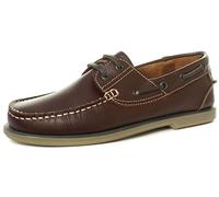 DEK-Moccasin Boat, Brown, 8 UK