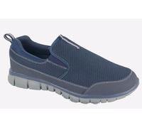 Dek Neptune Superlight Memory Foam Men's | Slip On Shoes | Navy | UK Size 8
