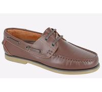 Dek Porter Moccasin Boat Shoe Men's | Slip On Shoes | Brown | UK Size 11
