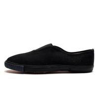 Dek Portland Slip-On Plimsols Kids | School Shoes | Black | UK Size 5