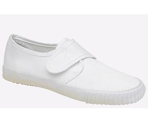 Dek Portland Strap Kids | School Shoes | White | UK Size 2