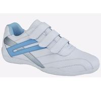 Dek Raven Iii Womens Shoes Trainers, Size 4 In White/Light Blue