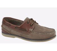 Dek Weston Moc Leather Womens Shoes Trainers, Size 4 In Brown