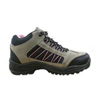 Dek Women's Grassmere Lace-Up Ankle Trek & Trail Boots in Pale Grey | Size: 8 Dek Pale Grey 8