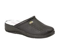 Dek Womens/Ladies Coated Leather Clogs (41 EUR) (Black)