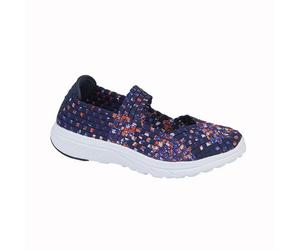 Dek Womens/Ladies Elasticated Interlaced Bar Shoes DF1333