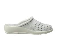 Dek Women's Leather Clogs in White | Size: 3 Dek White 3