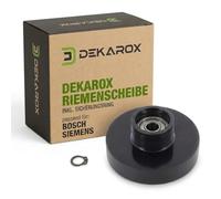 DEKAROX 00600436 Tensioner Pulley for Bosch Siemens Dryers - Roller for Ascenta, Avantixx, Classixx, Exxcel, SelfCleaning Two-Band Motor