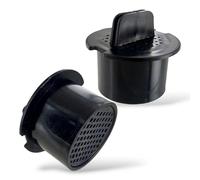 Dekarox 2 Pack Carbon Wine Refrigerator Filter, 51mm Diameter, Compatible with Liebherr, Miele, Bosch Siemens, Gaggenau