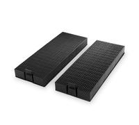 DEKAROX Activated Carbon Filter Set 250 x 95 mm for Gorenje 182192 Candy Hoover 49016876 Samsung DG81-00559A Cooker Hood Carbon Filter Pack of 2