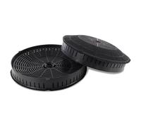 DEKAROX Activated Carbon Filter Set of 2 170 mm Diameter Round Compatible with Whirlpool 484000008824 Wpro Type 57 CHF57 AEG 4055171138 Elica CFC0038668 2 Pieces Cooker Hood Filters for Cooker Hood