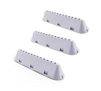 DEKAROX Drum Ribs 225 x 53 x 40 mm 12 Holes for Indesit C00799111 C00268109 Whirlpool Bauknecht 488000799111 482000023096 for Washing Machine Washer Dryer