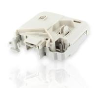 DEKAROX Locking Relay for Bosch Siemens 616876 00616876 613070 00613070 EMZ 881 68 x 67 x 30 mm for Washing Machines such as EcoLogixx Maxx VarioPerfect Logixx Exxcel Extraklasse iQ500 iQ700