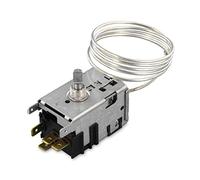DEKAROX Thermostat with 800 mm Capillary Tube 3 x 6.3 mm AMP for Gorenje 596279 Danfoss 077B6738 for Fridge Freezer Combination with Automatic Defrosting