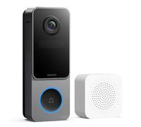 DEKCO Doorbell Camera Wireless, 2.4GHz WiFi Video Doorbell with Chime, Intelligent Package Detection, Support Local Storage, Smart Human Detection, Works with Alexa &Google Assistant