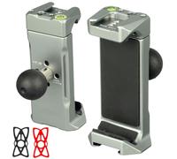 DEKEENSTAR 20mm Ball Mount Phone Holder for Car Bike Motorcycle Phone Mount with 20mm Ball Compatible with Bulletpoint FANAUE Tackform Socket Arm
