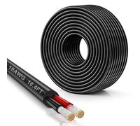 DEKIEVALE 18AWG 2 Core Electrical Wire, 2x0.75mm² Tinned Copper Cable, 5M Flexible Low Voltage Extension Wire for 5V/12V/24V, LED Lighting, Automotive Wiring and Speaker Applications