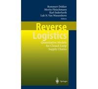 Dekker - Reverse Logistics Quantitative Models for Closed-Loop Suppl - X555z