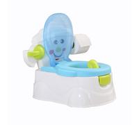 Dekko Kids Potty Trainer Seat Safety Toilet Training Toddler Non Slip in White Dekko White