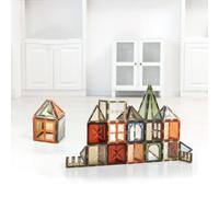 Dekko Magnetic Building Tiles Set for Kids Strong Magnets,Rounded Corners,Multi-Colour ABS,2D & 3D Construction Toy,40PCS