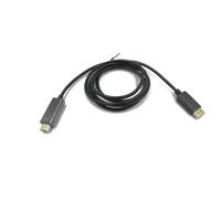 DEKKRYNFV 1.8m DisplayPort To HDTV Adapter Cable For Home Entertainment And Office Use With Advanced Shielding Technology Graphics Card HDTV Connection