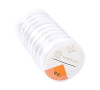 DEKKRYNFV 1Rolls 0.4/0.5/0.6/0.7/0.8/1mm Clear Strong Stretch Cord Jewellery Thread Beading Elastic Line Fishing Wire Jewelry Jewellery Thread