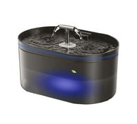 DEKKRYNFV 2.2L Capacity Automatic T Spout Pet Water Fountain With Low Noise Pumps Easy To Clean Pet Drinking Bowl For Home Use Fountain
