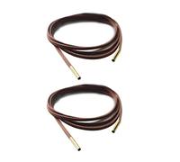 DEKKRYNFV 2pcs Simple Long Rope Necklace Knotted Bowknot Choker Adjustable Collar Necklaces Clavicle Chain Streetwear Jewelry Long Rope Necklace Fashion Jewelry