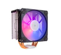 DEKKRYNFV 4 Heat Pipe PC Case Cooling Fan Quiet ARGB 4Pin Computer Fan Cooling Heat Dissipation For Gaming PC Desktop Intelligent Thermal Control