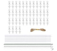 DEKKRYNFV 40PC Custodian Angelic Keychain Memorial Tokens For Funeral Services Bereavement Guest Gifts Metal Paper Memorial Keychains Ornament