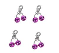 DEKKRYNFV 4pcs Vintage Brasses Clatter Bells Loud Cats Small Collar Dog Accessories Pet Bells