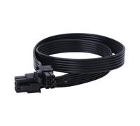 DEKKRYNFV 6Pin Male To Male PCIe Power Cable Flat Design Extension Cord For Gaming PC GPU Power Supply 40/60/80/90cm Flat Wire Cable