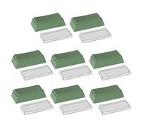 DEKKRYNFV 8Pieces PBTs Not Engraving Blanks Keycap Original Height Height 2Us Dyeing Sublimations Caps For MX Switches Mechanical Keyboards Keycap