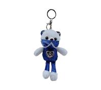 DEKKRYNFV Bear Pendant Keychain Grasping Machine Doll Soft and Stylish Toy for Bag and Key Plush Keyring Phone Ornament Children