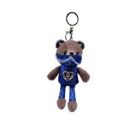 DEKKRYNFV Bear Pendant Keychain Grasping Machine Doll Soft and Stylish Toy for Bag and Key Plush Keyring Phone Ornament Children