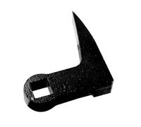 DEKKRYNFV Black Phosphated L Type Pry Rod for Axles Extraction with Reinforced Steel Construction and Heat Forging Compact Leverage Pry Tool