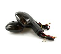 DEKKRYNFV Bright LED Motorcycle Turn Signals Lights Waterproof ABS Housing Easy Installation 12V 10W For Most Models Motorcycle Light