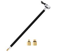DEKKRYNFV Car Tire Air Compressor Tube Tyre Hose With Adaptors Replacement Inflator Extension Connection Tyre Connection Replacement Extension With For Motorbike Car Air Compressor Tube