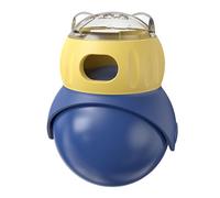 DEKKRYNFV Chew-Resistant Food-Releasing Interactive Dog Puzzle Feeder for Cognitive Enrichment Toy Toy