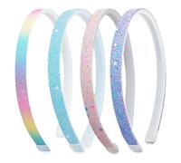 DEKKRYNFV Childrens Party Hair Addition Star Heart Plan Polystyrene Rosin Headpiece Simple Neat Pairing Outfits Females Kids Party Hair Accessories