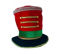 DEKKRYNFV Christmas Royal Guard Styles Christmas Hat For Cosplay Band Accessory In Multiple Color Combinations Holiday Themed Accessory Hat