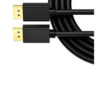 DEKKRYNFV Clear DisplayPort Cable 8K Resolution 4K165Hz Refreshing Enhances Shielding Technology Video Cord Stable Transmission Cable