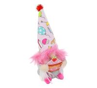 DEKKRYNFV Colorful Gnomes Dwarf Elves Plush Dolls With Balloons Ornament For Birthday Parties And Festives Home Decorations