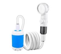 DEKKRYNFV Compacts Portables Shower Pumps Detachable Hose Carrying Bag 4000mAh Battery For Dormitory Travel And Pet Cleaning Leakproof Portables Shower