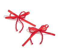 DEKKRYNFV Creative Bowknot Ear Studs Earrings for Women Girls Sweet Cool Ribbon Bow Drop Earrings for Daily Wear Aesthetic Jewelry Women Who Like Sweet