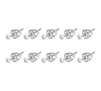 DEKKRYNFV Elegant Screw Backs Replacements Fashionable Earplug Accessory Earring Back Stopper for Travelers and Students Sensitive Ear Backs