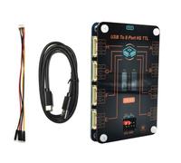 DEKKRYNFV Fast Speed Converter Modules 8 Channel Serials Port 6Mbps Transfer Rate 3.3V 5V Voltages Switchable High Bauds Rate TTL