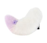 DEKKRYNFV Faux Furs Foxes Costume Tail For Adult/Teen Cosplay Halloween Christmas Party Costume Adjustable Cats Dog Wolf Leopards Leopard