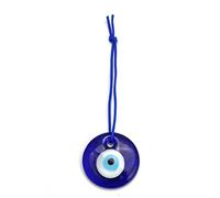 DEKKRYNFV for Pendant Men and Women Blue Glass Eye Pendant Nylon Rope Chain Turkey for Charm Fashion Jew Pendant for Women Men
